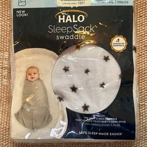 Fleece halo sleep sack
